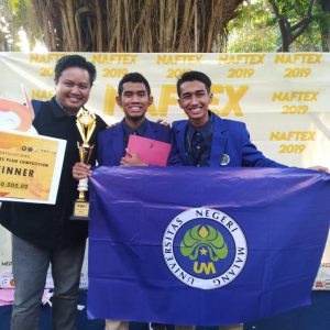 M. Idris Setiawan (VISUALGO) (Mahasiswa DKV) Juara 1 Business Plan Competition NAFTEX 2019