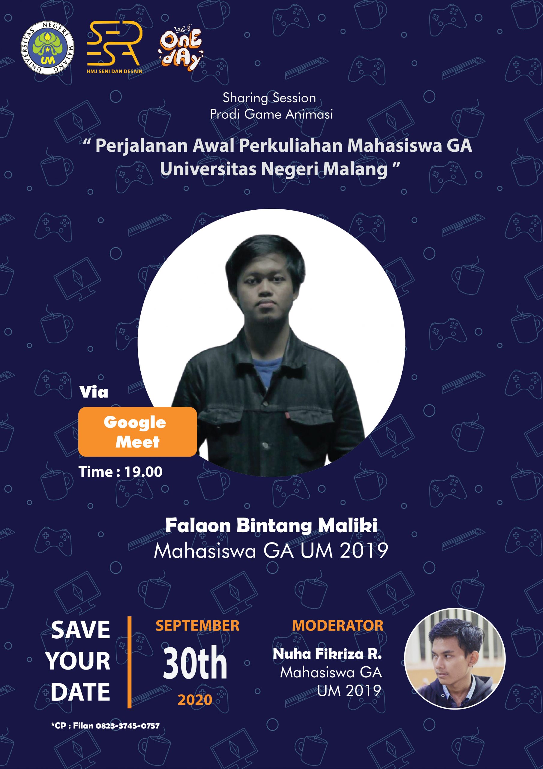 One Day Vol.8 Sharing Session GA 30 Sept 2020