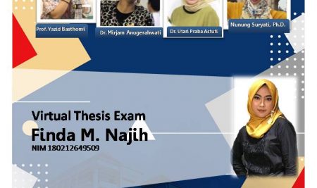 Ujian Tesis S2 Pendidikan Bahasa Inggris a.n. Finda M. Najih