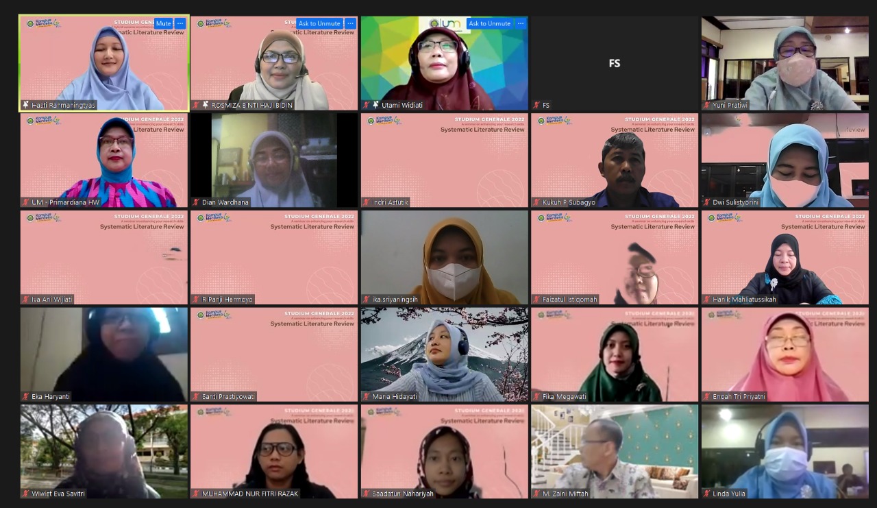 AWAL SEMESTER GENAP 2021/2022 FAKULTAS SASTRA MENGGELAR  STUDIUM GENERALE