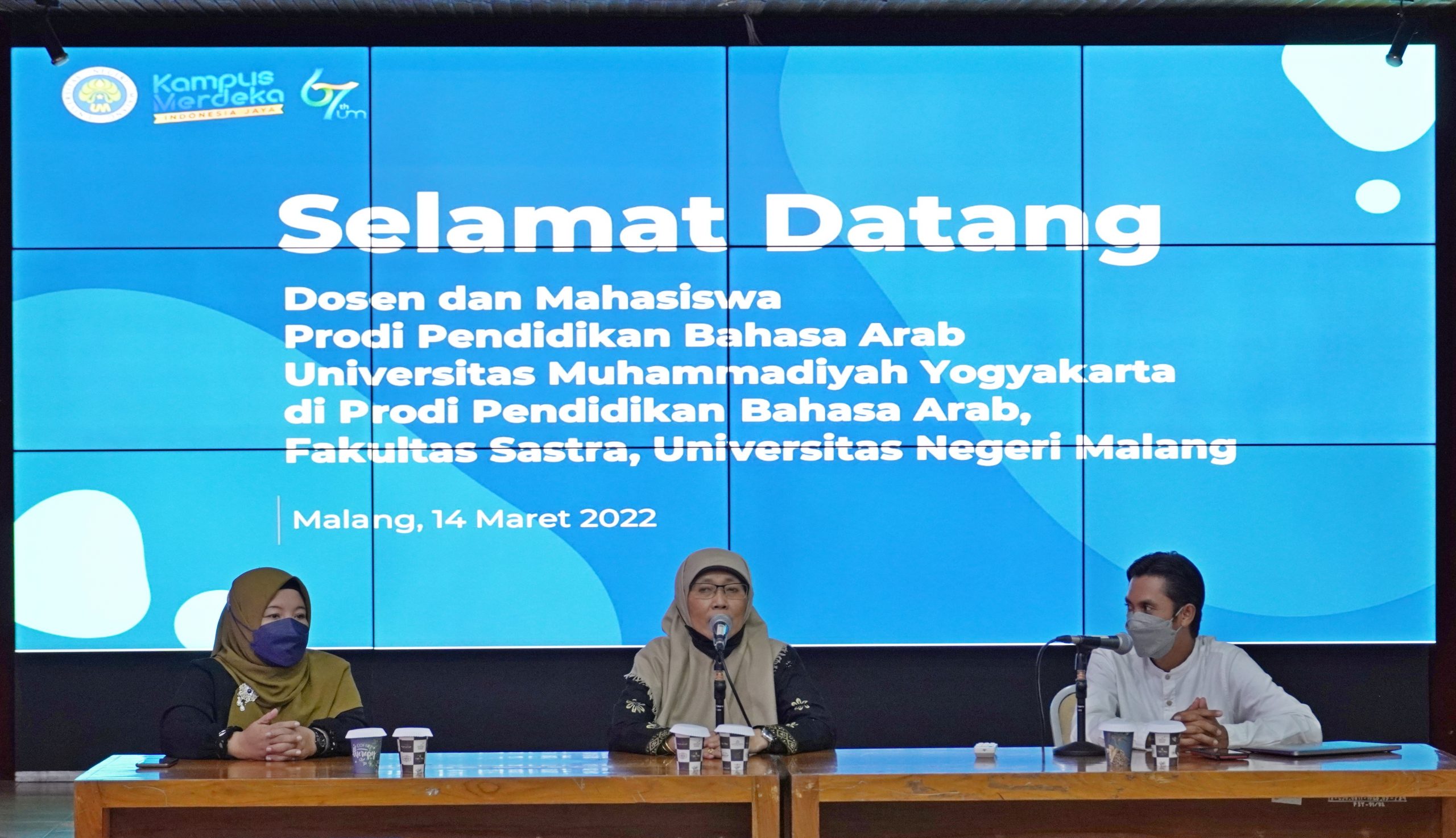 Perluas Wawasan dan Koneksi, Prodi Pendidikan Bahasa Arab Universitas Muhammadiyah Yogyakarta berkunjung ke Fakultas Sastra UM