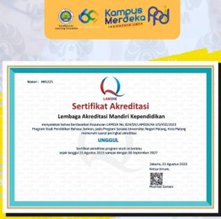 German Language Education Program Achieves Prestigious “Excellent: Accreditation