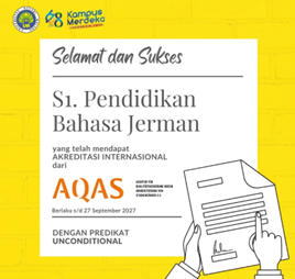 Universitas Negeri Malang, German Language Program Achieves International Recognition