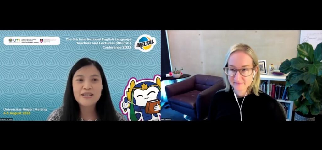 Dr. Kelly Matthew: Pioneering Innovation in ELT for Inclusive and Sustainable Education at iNELTAL Conference 2023