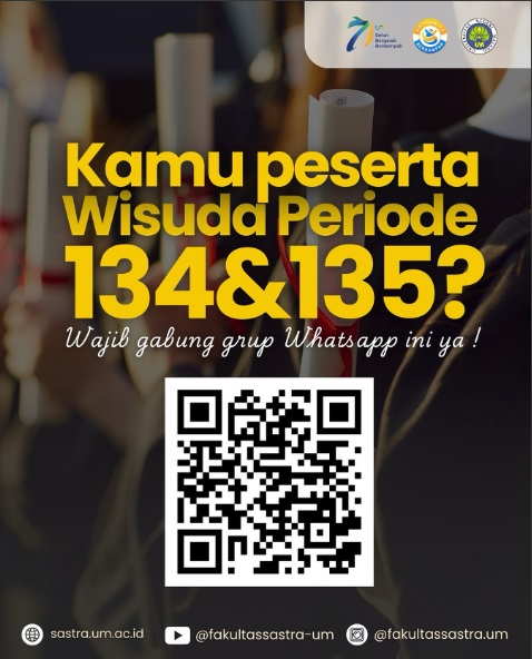 Calon peserta Wisuda Periode 134 & 135 Wajib simak berita ini!