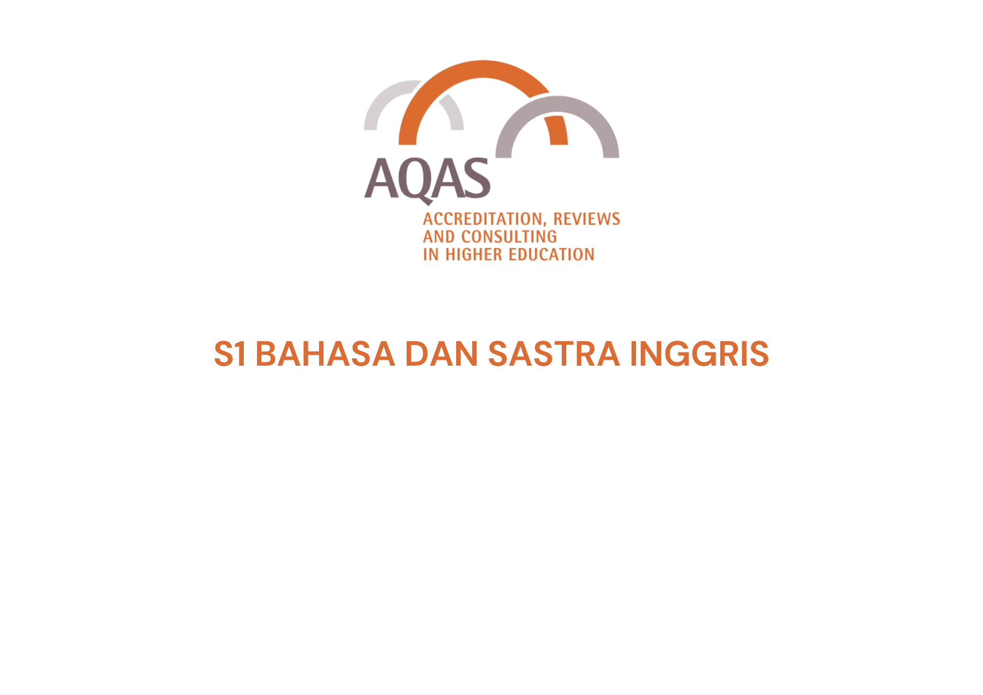 International Accreditation
